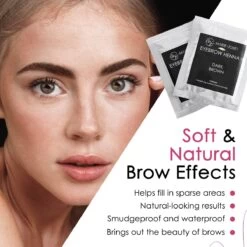 Marie-José & Co Henna Wenkbrauwverf Donkerbruin - Complete Henna Brows Kit - Tattoo Brow Set Voor 20 Paar Wenkbrauwen -Mooi Leven 1200x1200 762