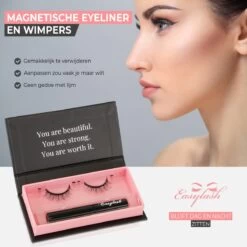 Easylash Daily - Magnetische Wimpers Met Eyeliner – Nepwimpers – Wimperextentions – Wimpers – 1 Paar Wimpers Met Eyeliner – Natuurlijke Look -Mooi Leven 1200x1200 848