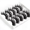 Merkloos 5 Paar - 3D Mink Wimpers - 25mm Pluizige Zachte Eyelashes - Volle Volume Wimpers - Dikke Lange Valse Wimpers - Herbruikbaar - Zwart -Mooi Leven 1200x1200 866