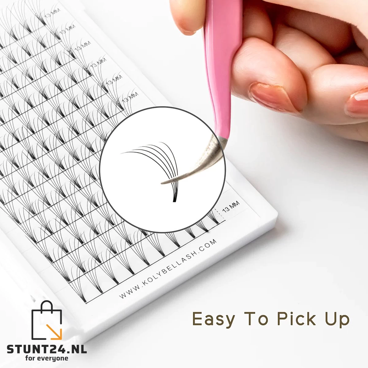 5D Wimperextensions - 5D Premade Fans - 9mm 0.10 D-krul - Natuurlijke Wimperextensions 3 5D Wimperextensions - 5D Premade Fans - 9mm 0.10 D-krul - Natuurlijke Wimperextensions