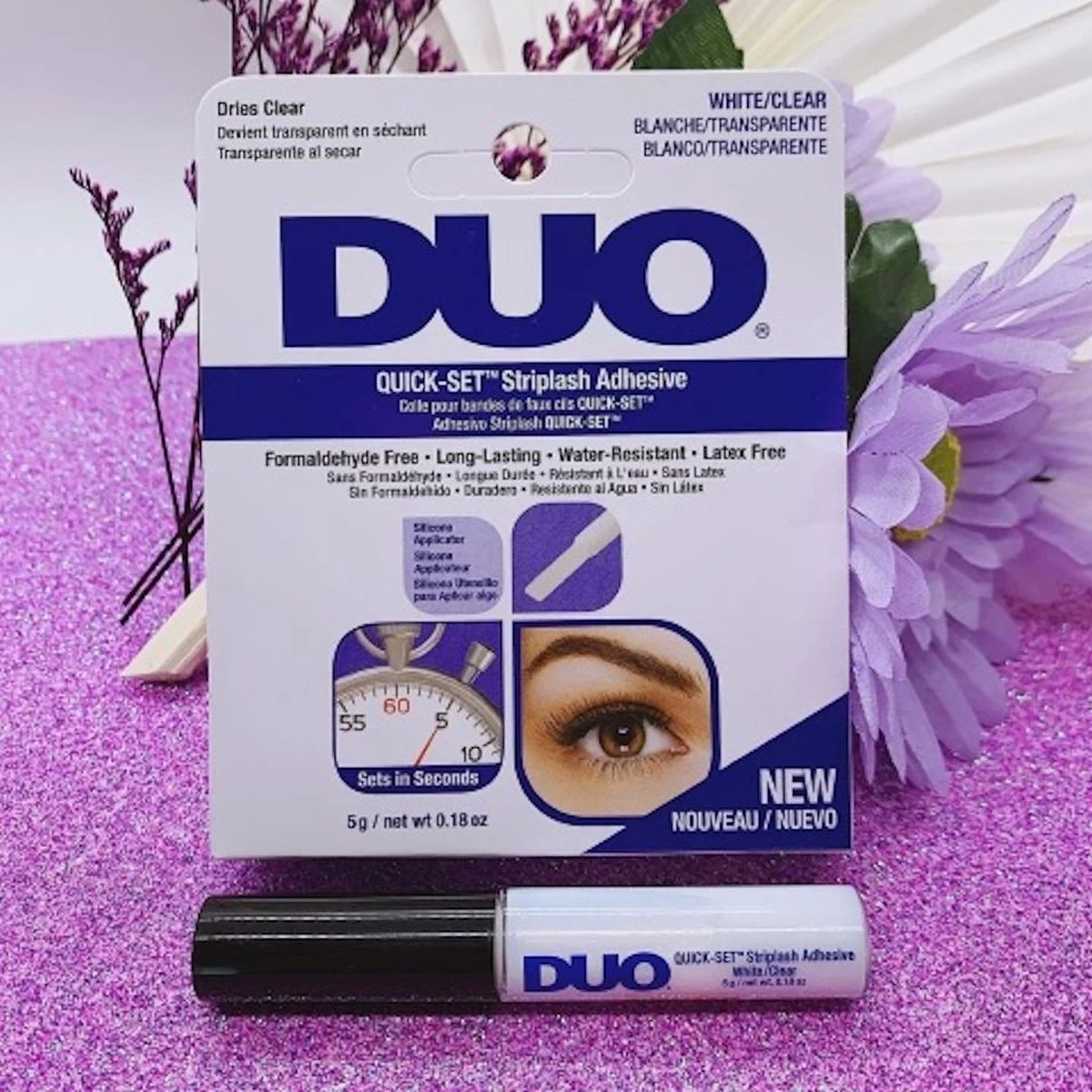 DUO - Quick-Set Lash Adhesive Brush-On Wimperlijm - Clear 5 DUO - Quick-Set Lash Adhesive Brush-On Wimperlijm - Clear - Afbeelding 3