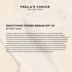 Paula's Choice Smoothing Primer Serum SPF 30 - Perfecte Make-up Basis - Alle Huidtypen - 30 Ml -Mooi Leven 1200x1200 99