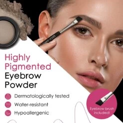 Wenkbrauwpoeder Donkerblond - Taupe - Wenkbrauw Make-up - Zachte, Natuurlijke Wenkbrauwen - Marie-José & Co -Mooi Leven 1200x1200 999