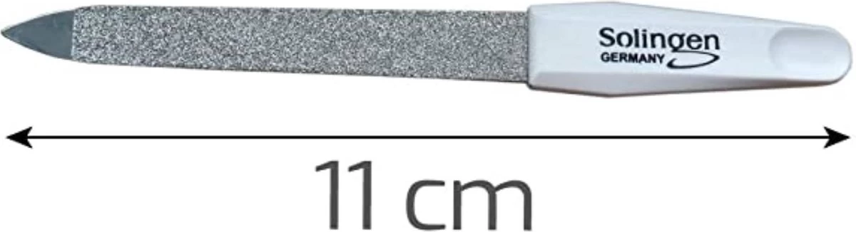 Solingen Nagelvijl - Saffier - 11 Cm - Wit 4 Solingen Nagelvijl - Saffier - 11 Cm - Wit - Afbeelding 2