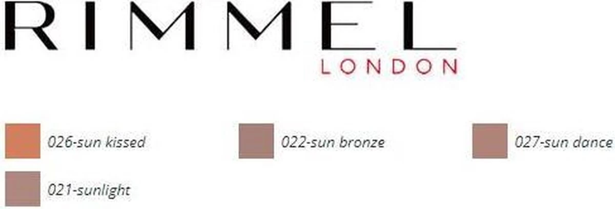 Rimmel London Natural Bronzer Bronzing Powder - 26 Sun Kissed 4 Rimmel London Natural Bronzer Bronzing Powder - 26 Sun Kissed - Afbeelding 2