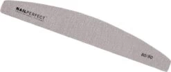 NailPerfect Vijl Tools Halfmoon File 80/80