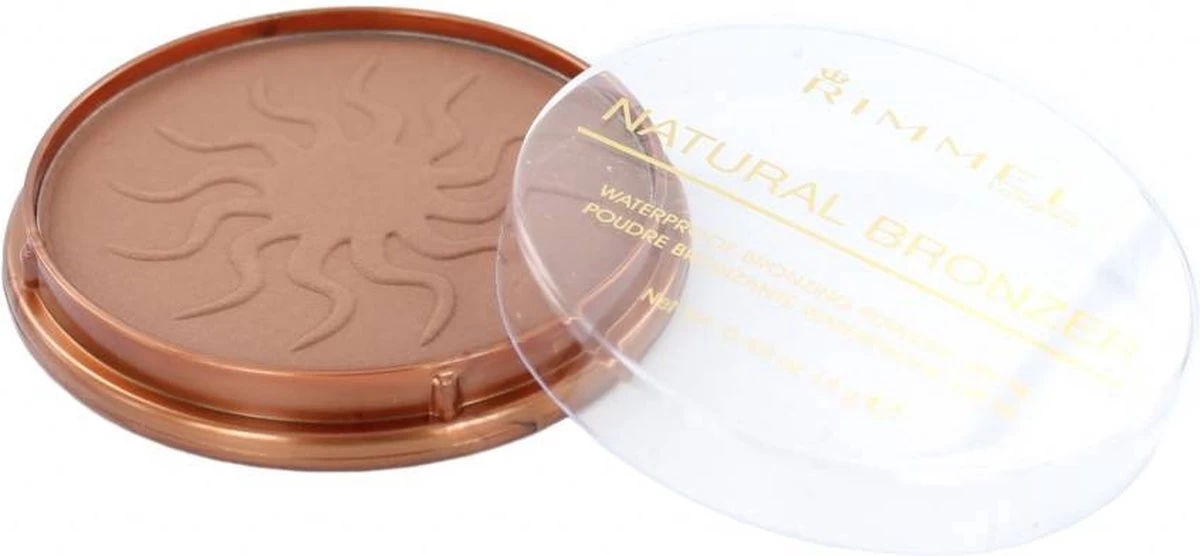 Rimmel London Natural Bronzer Bronzing Powder - 26 Sun Kissed 12 Rimmel London Natural Bronzer Bronzing Powder - 26 Sun Kissed - Afbeelding 10