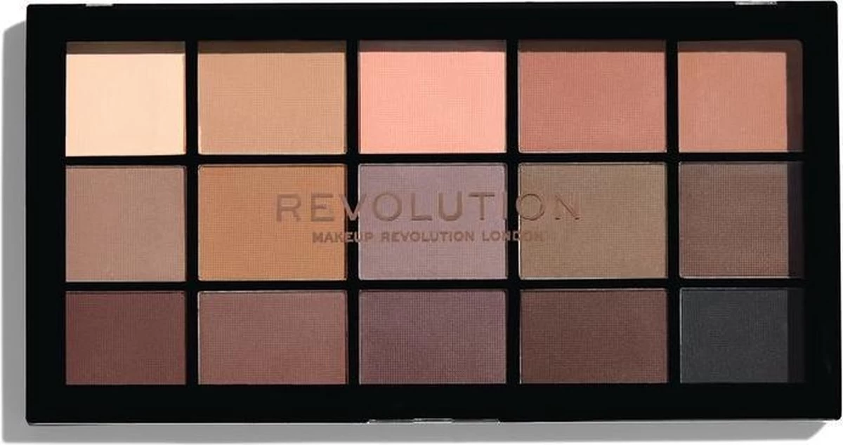 Makeup Revolution - Palette Eye Shadow Re-Loaded (Palette Basic Mattes) 15 X 1.1 G 3 Makeup Revolution - Palette Eye Shadow Re-Loaded (Palette Basic Mattes) 15 X 1.1 G