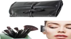Borvat® | Professionele 24-Delige Make-Up Kwastenset | Cosmetica Visagie Makeup Kwasten Set | Mascara/Oogschaduw/Concealer/Foundation/Blush/Eyeliner/Highlighter/Poederkwast Beauty Brush | Contourkwast Make | Borstels | Penselen | Met Luxe Opberg Etu -Mooi Leven 1200x660 1