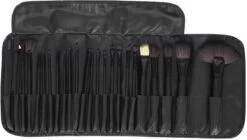 Make-up Kwasten Set - Professionele Kwasten - 24-delig Met Tasje - Cosmetica Kwasten - Zwart - Rheme 24 Make-up Kwasten Set - Professionele Kwasten - 24-delig Met Tasje - Cosmetica Kwasten - Zwart - Rheme -Mooi Leven 1200x680