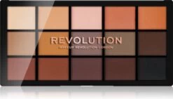 Makeup Revolution - Palette Eye Shadow Re-Loaded (Palette Basic Mattes) 15 X 1.1 G 10 Makeup Revolution - Palette Eye Shadow Re-Loaded (Palette Basic Mattes) 15 X 1.1 G -Mooi Leven 1200x685 1