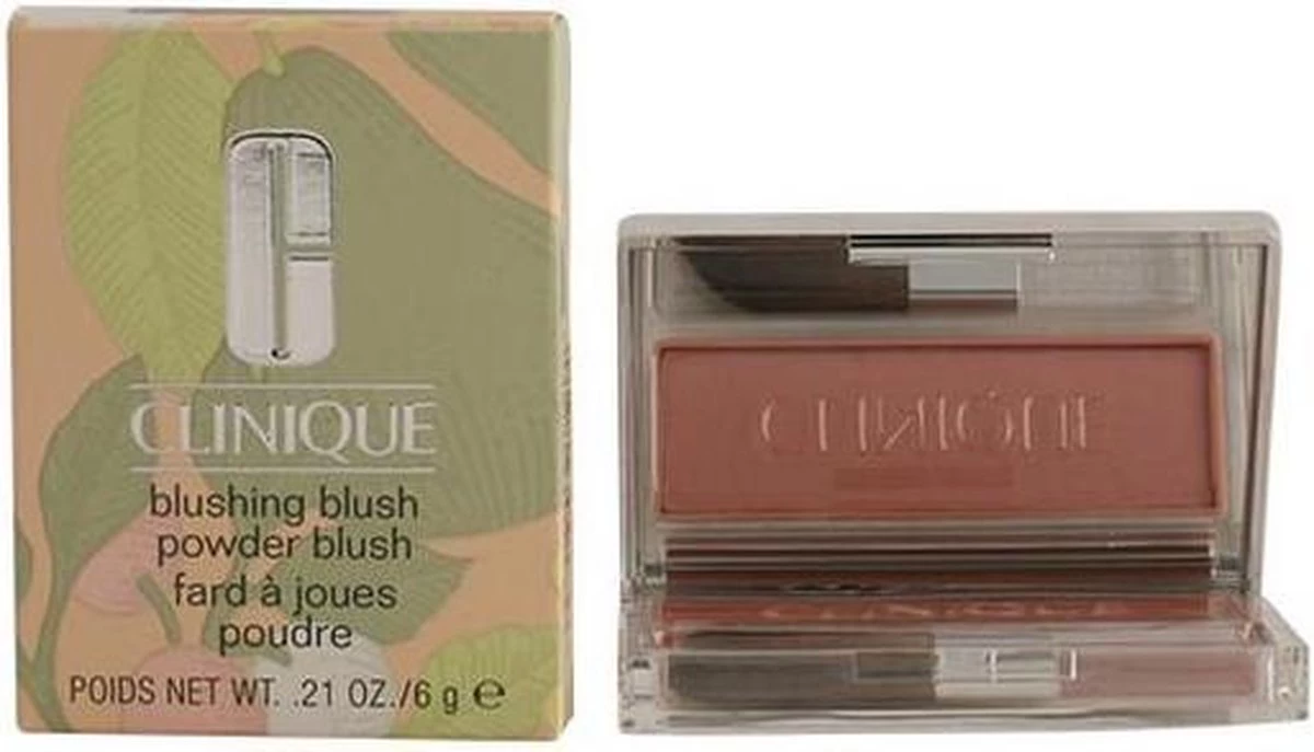 Clinique Blushing Blush Powder Blush - 120 Bashful Blush 13 Clinique Blushing Blush Powder Blush - 120 Bashful Blush - Afbeelding 11