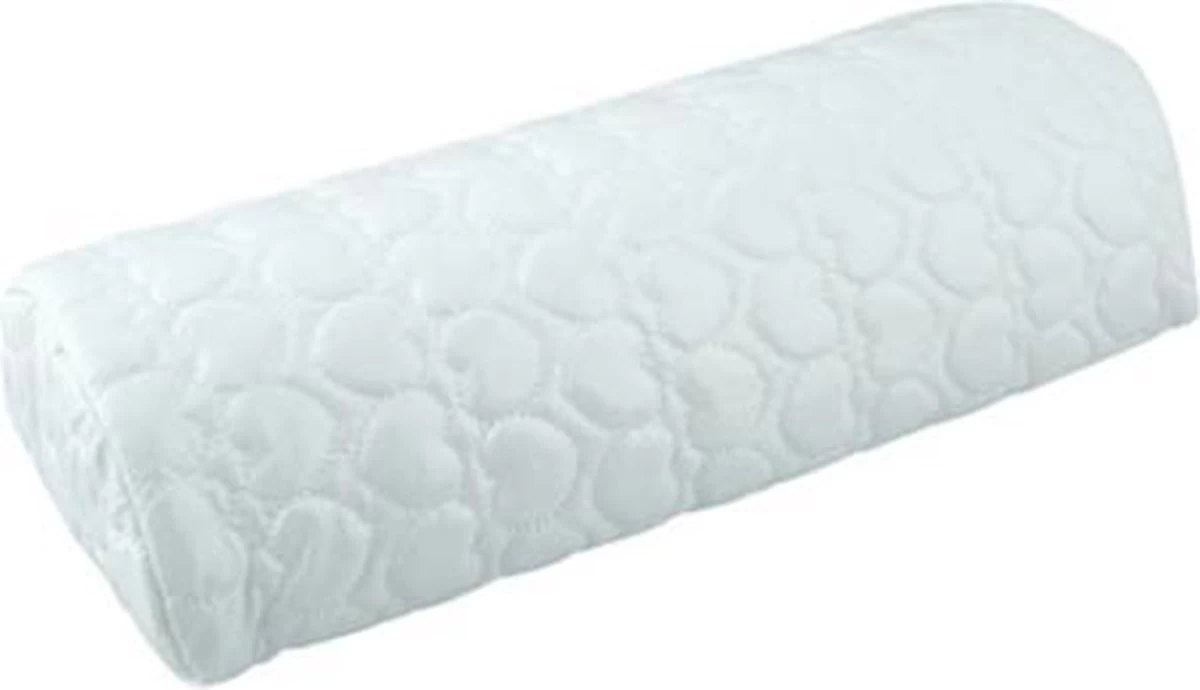 Merkloos Nagelkussen Voor Manicure WIT, Motief Hartjes Voor Nagelstyliste En Nagelstudio 3 Merkloos Nagelkussen Voor Manicure WIT, Motief Hartjes Voor Nagelstyliste En Nagelstudio