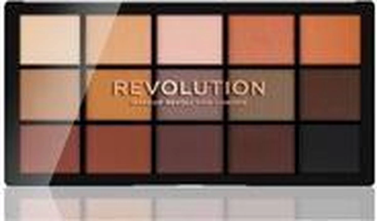Makeup Revolution - Palette Eye Shadow Re-Loaded (Palette Basic Mattes) 15 X 1.1 G 7 Makeup Revolution - Palette Eye Shadow Re-Loaded (Palette Basic Mattes) 15 X 1.1 G - Afbeelding 5