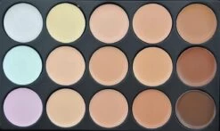 Evvie Contouring Set/ Concealer Palette Met 10-delige Kabuki Kwasten Set 22 Evvie Contouring Set/ Concealer Palette Met 10-delige Kabuki Kwasten Set -Mooi Leven 1200x715