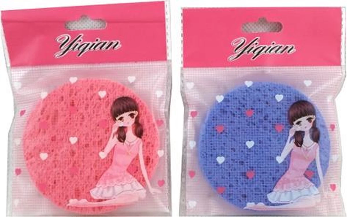 Merkloos Make-up Remover Spons - Make-up Verwijderen - Make-up Remover Pads - Kleur Assorti - 1 STUK 3 Merkloos Make-up Remover Spons - Make-up Verwijderen - Make-up Remover Pads - Kleur Assorti - 1 STUK