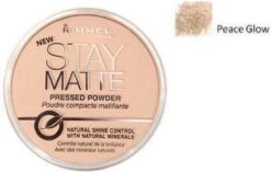 Rimmel London Stay Matte Pressed Powder - 003 Peach Glow -Mooi Leven 1200x761 1