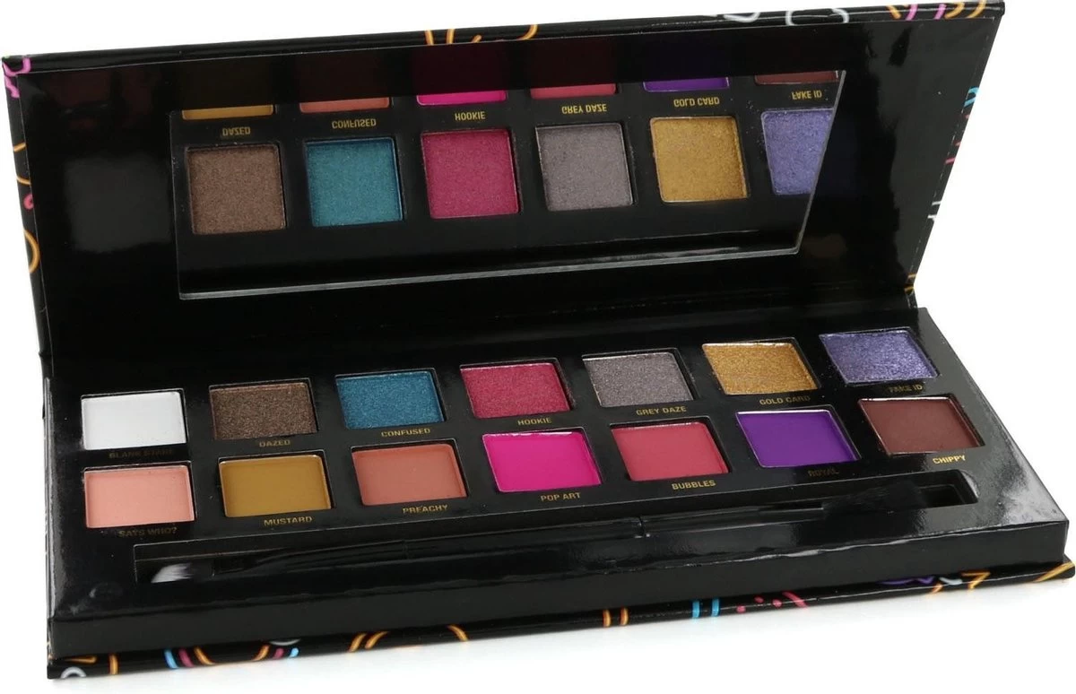 W7 Pressed Pigment Oogschaduw Palette - Whatever! 4 W7 Pressed Pigment Oogschaduw Palette - Whatever! - Afbeelding 2