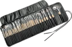 32-delige Make Up Set - Kwasten Set - Make Up Etui - Zwarte Professionele Make Up Set -Mooi Leven 1200x798