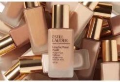 Estee Lauder - Double Wear Nude Water Fresh Makeup Spf30 Lightweight Foundation 1W1 Bone 30Ml -Mooi Leven 1200x818