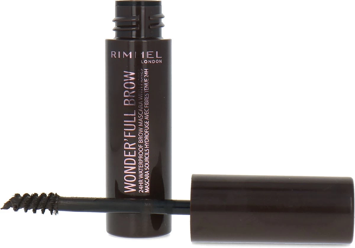 Rimmel London Wonder'full 24 Hour Brow Mascara - Wenkbrauwgel - 003 Dark Brown 6 Rimmel London Wonder'full 24 Hour Brow Mascara - Wenkbrauwgel - 003 Dark Brown - Afbeelding 4