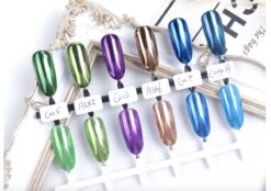 GUAPÀ - Holografische Glitter Poeder - Zilver - Nail Art & Nagel Decoratie Chrome Nails - 1 Stuk -Mooi Leven 1200x846 1