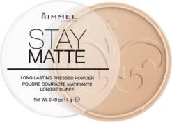Rimmel London Stay Matte Pressed Powder - 004 Sandstorm - Powder -Mooi Leven 1200x852 1