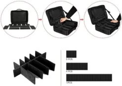 Visagie Kappers Koffer - Make Up Cosmetica Tas - Beauty Case - Groot 41 X 31 X 14 Cm 7 Visagie Kappers Koffer - Make Up Cosmetica Tas - Beauty Case - Groot 41 X 31 X 14 Cm -Mooi Leven 1200x852 3