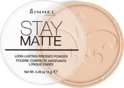 Rimmel London Stay Matte Pressed Powder - 003 Peach Glow -Mooi Leven 1200x853