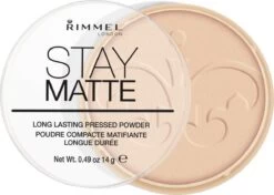 Rimmel London Stay Matte Pressed Powder - 003 Peach Glow -Mooi Leven 1200x854 1