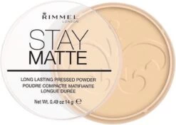 Rimmel London Stay Matte Pressed Powder - 001 Transparent - Powder -Mooi Leven 1200x854 2