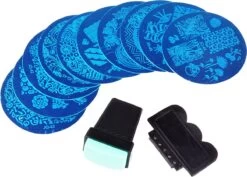 Nagel Stempel Set Met Sjablonen - Nail Art Stempelplaat - Gellak Tools - 10 Stuks - Levay® -Mooi Leven 1200x859 1