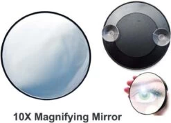 ***Make-up Spiegel Vergroot 10x - Spiegel Met Zuignappen - Badkamer - Van Heble® *** -Mooi Leven 1200x861 2