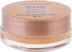 Maybelline Dream Matte Mousse Foundation - 21 Nude -Mooi Leven 1200x873