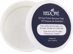 Herome Nagellakremover Pads - Nagellakverwijderaar Pads - Acetonvrij, Mild Reinigend En Droogt Niet Uit - Handig Voor Onderweg Travelsize- 30 Pads -Mooi Leven 1200x881 4