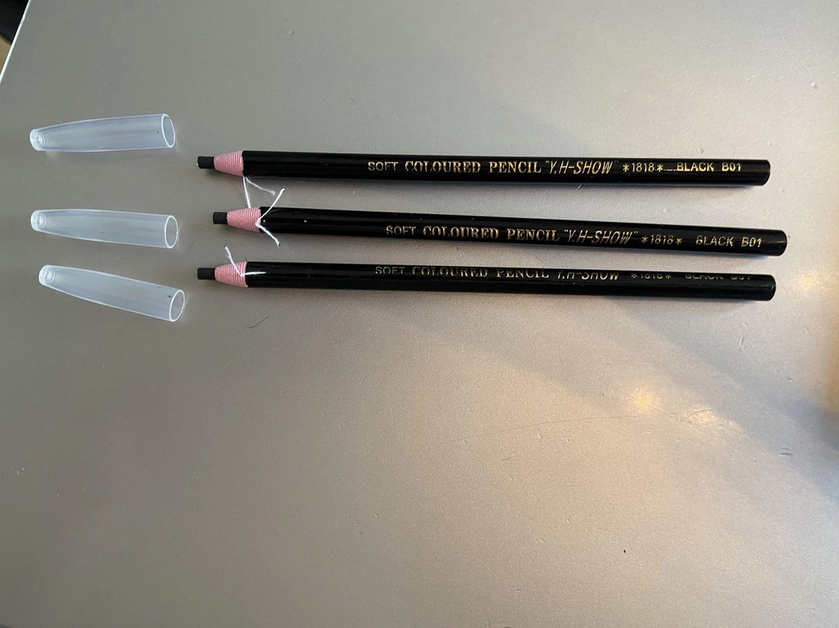 3 Stuks - Voortekenpotlood – PMU – Watervast Wenkbrauw Potlood – Permanente Make-up – PMU Potlood Zwart – Stripbaar Zwart Voortekenpotlood 5 3 Stuks - Voortekenpotlood – PMU – Watervast Wenkbrauw Potlood – Permanente Make-up – PMU Potlood Zwart – Stripbaar Zwart Voortekenpotlood - Afbeelding 3