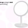 Make Up Spiegel Met LED Verlichting - Cosmetica - Dimbaar - Dimfunctie - Oplaadbaar - USB - Cadeau - Vakantie - Wit -Mooi Leven 1200x901 10