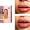 Merkloos Palm Cosmetics Lip Plumper Dag En Nacht (2 Stuks) - Lip Filler - Lip Vergroter - Volle Lippen - Gember Extract & Vitamine E - (Gratis Levering) -Mooi Leven 1200x963