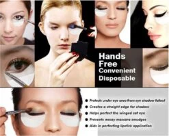 WiseGoods - Premium Oogschaduw Pads - Eye Pads Wimper Extensions - Oog Pads - Eye Patches - Make Up - 10 Stuks -Mooi Leven 1200x967 1