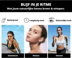2 In 1 - Henna Wenkbrauwverf En Wimperverf - Bruin - Henna Brows - DIY Henna Brows Kit - Starterspakket -Mooi Leven 1200x969 2