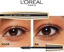 L’Oréal Paris - Volume Million Lashes - Zwart - Volume Mascara - 10.7 Ml -Mooi Leven 1200x969