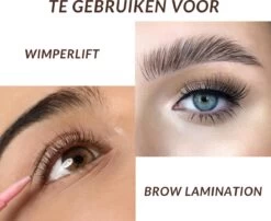 Flora Ruby Professionele 2 In 1 Lash Lift & Brow Lamination Kit - Wimper & Wenkbrauw Lifting Set - Permanente Wimperkruller - Brow Soap -Mooi Leven 1200x981 1
