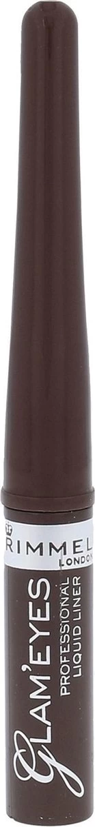 Rimmel London Glam'Eyes Professional Eyeliner - 002 Velvet Brown 7 Rimmel London Glam'Eyes Professional Eyeliner - 002 Velvet Brown - Afbeelding 5