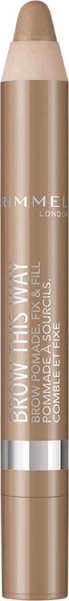 Rimmel London Rimmel Brow Pomade Wenkbrauwpotlood - Blonde 7 Rimmel London Rimmel Brow Pomade Wenkbrauwpotlood - Blonde - Afbeelding 5