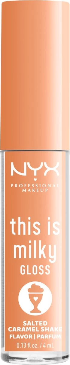 NYX Professional Makeup This Is Milky Gloss - TIMG18 Salted Caramel Shake - Lipgloss - 4 Ml 3 NYX Professional Makeup This Is Milky Gloss - TIMG18 Salted Caramel Shake - Lipgloss - 4 Ml