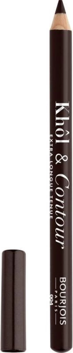 Bourjois Khol & Contour Extra Long Wear Oogpotlood - 004 Brun-Dépendante 8 Bourjois Khol & Contour Extra Long Wear Oogpotlood - 004 Brun-Dépendante - Afbeelding 6