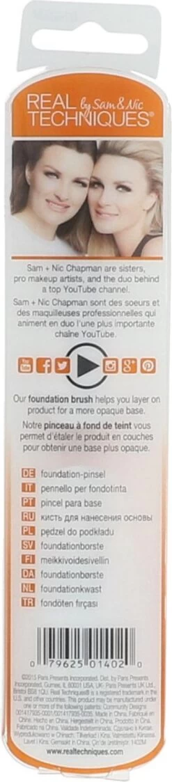 Real Techniques Foundation Brush - Make-up Kwast 27 Real Techniques Foundation Brush - Make-up Kwast -Mooi Leven 264x1200 7