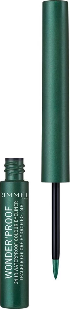 Rimmel London Rimmel Wonder'proof Liner Eyeliner - 003 Green -Mooi Leven 275x1200 1