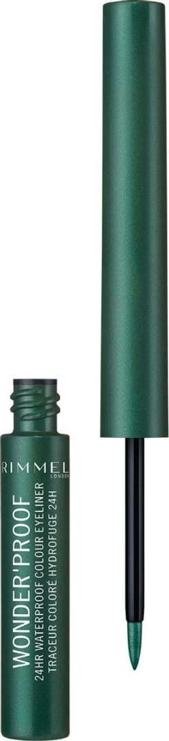 Rimmel London Rimmel Wonder'proof Liner Eyeliner - 003 Green -Mooi Leven 275x1200 2