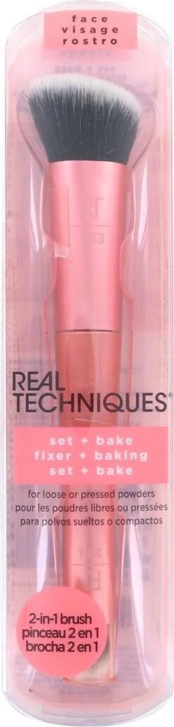 Real Techniques Dual Ended Brush - Set & Bake